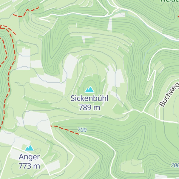 Map of Sickenbühl