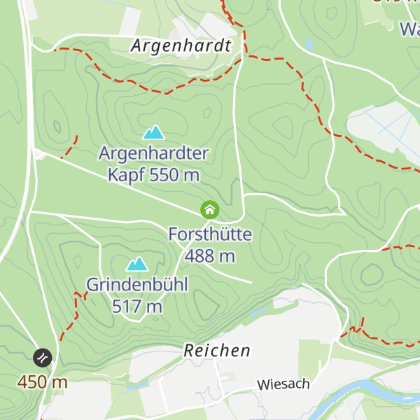 Map of Forsthütte