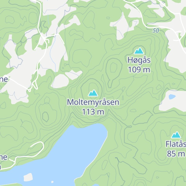 Map of Moltemyråsen