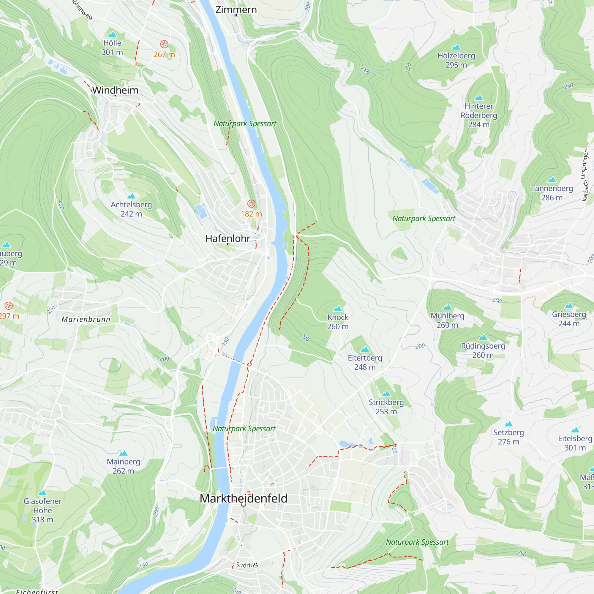 Elisabethenhütte map