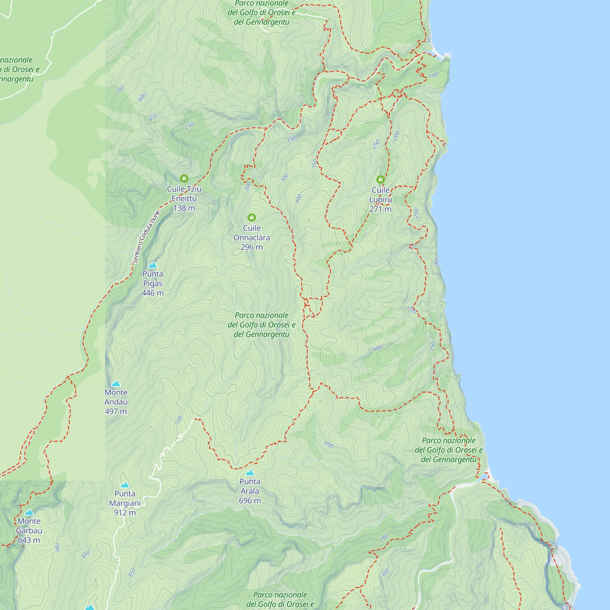 Cuili Onamarra I map