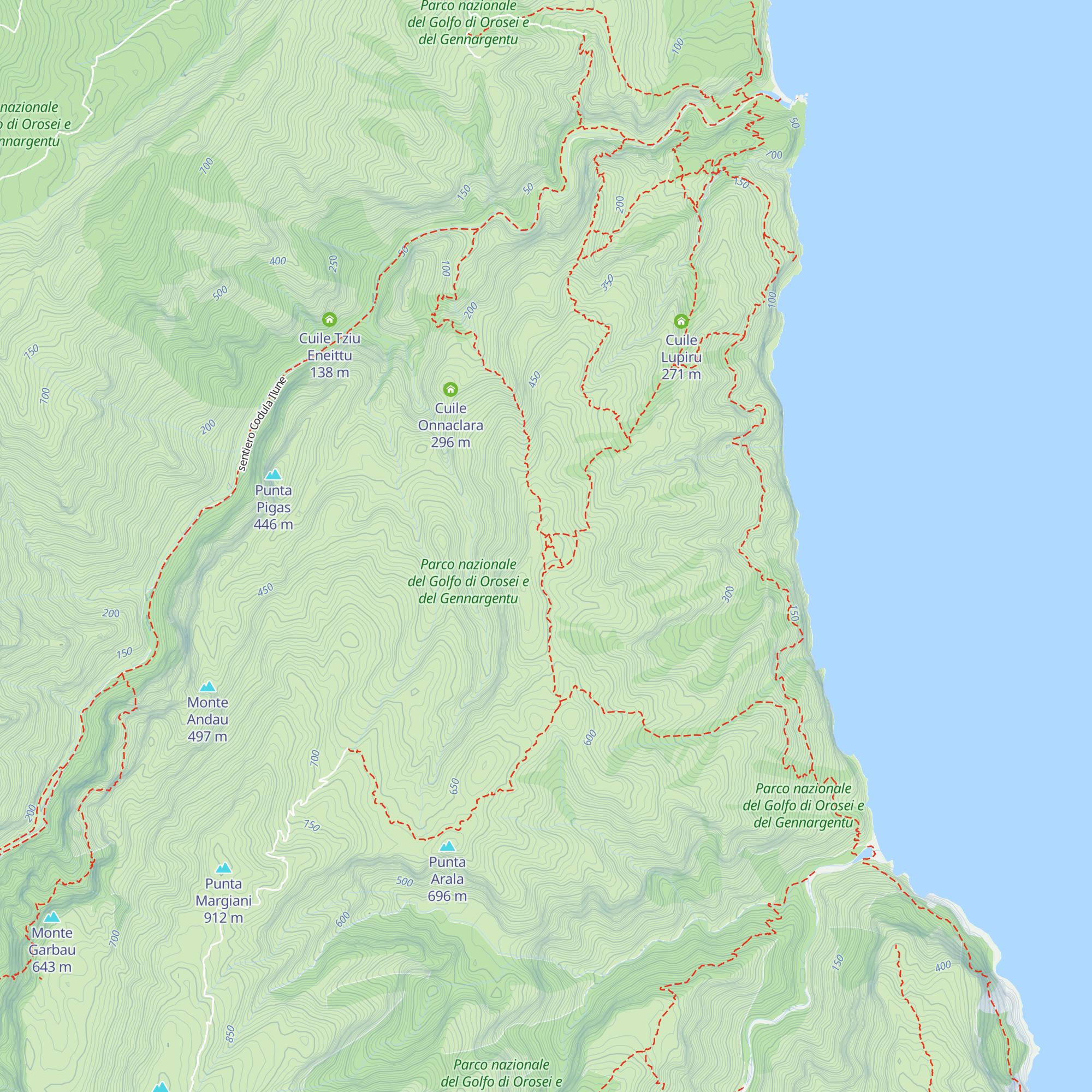 Cuili Onamarra I map
