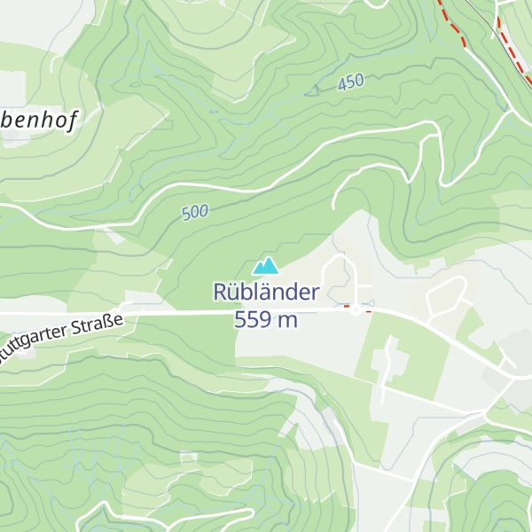 Map of Rübländer
