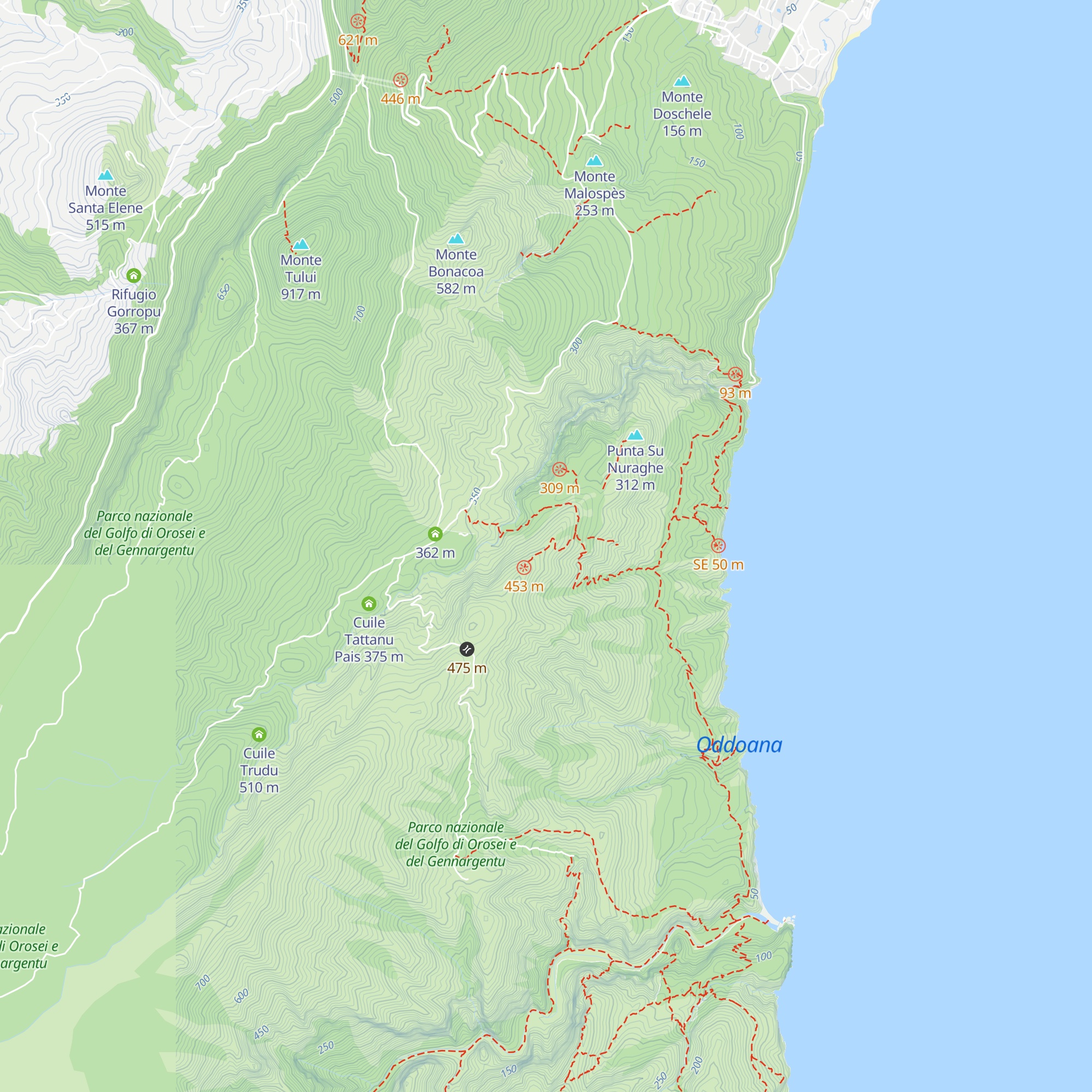 Cuile Istade map