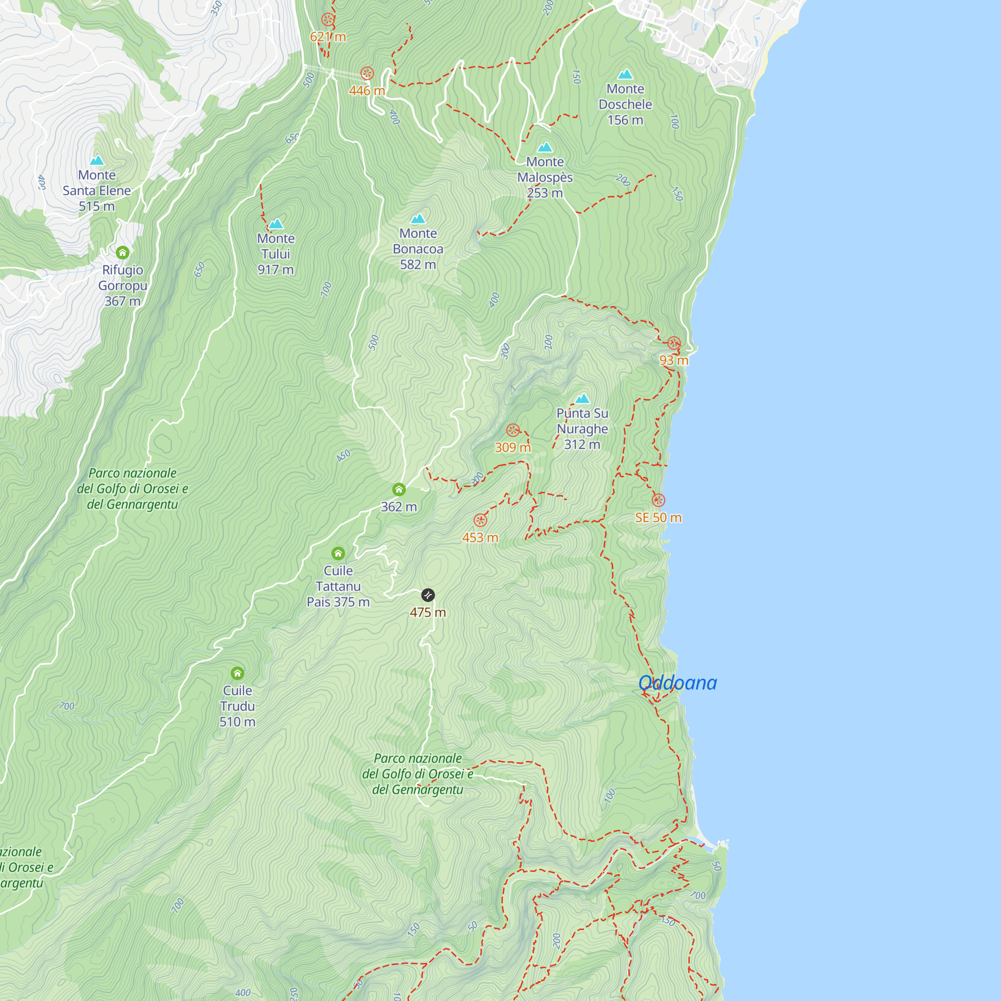 Cuile Istade map