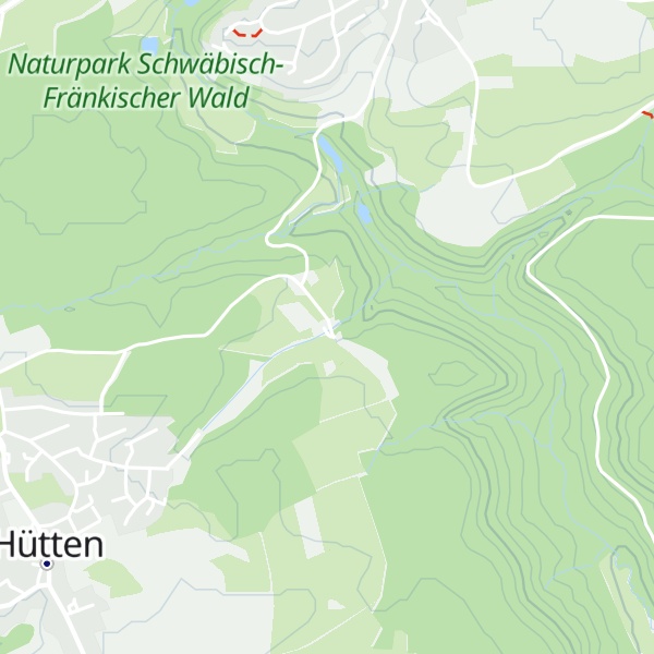 Map of Aschenhütte (Hütten)