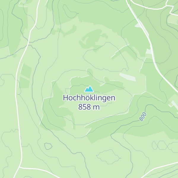 Map of Hochhöklingen