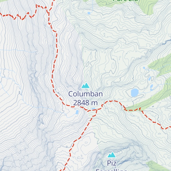 Map of Columban