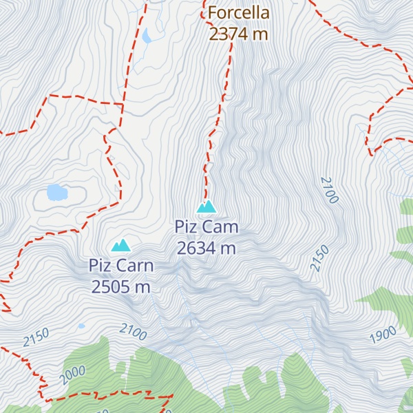 Map of Piz Cam