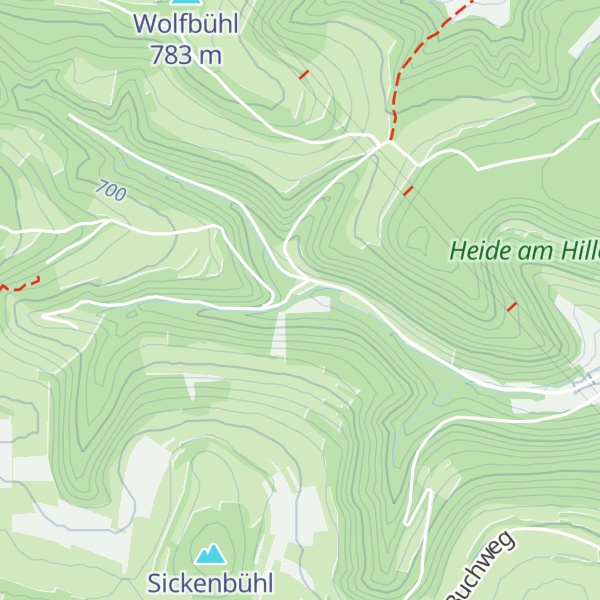 Map of Skihütte TSV Gruibingen