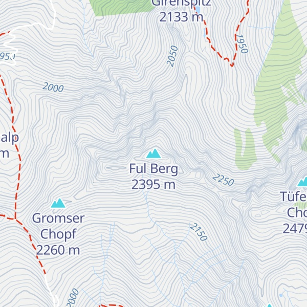 Map of Ful Berg