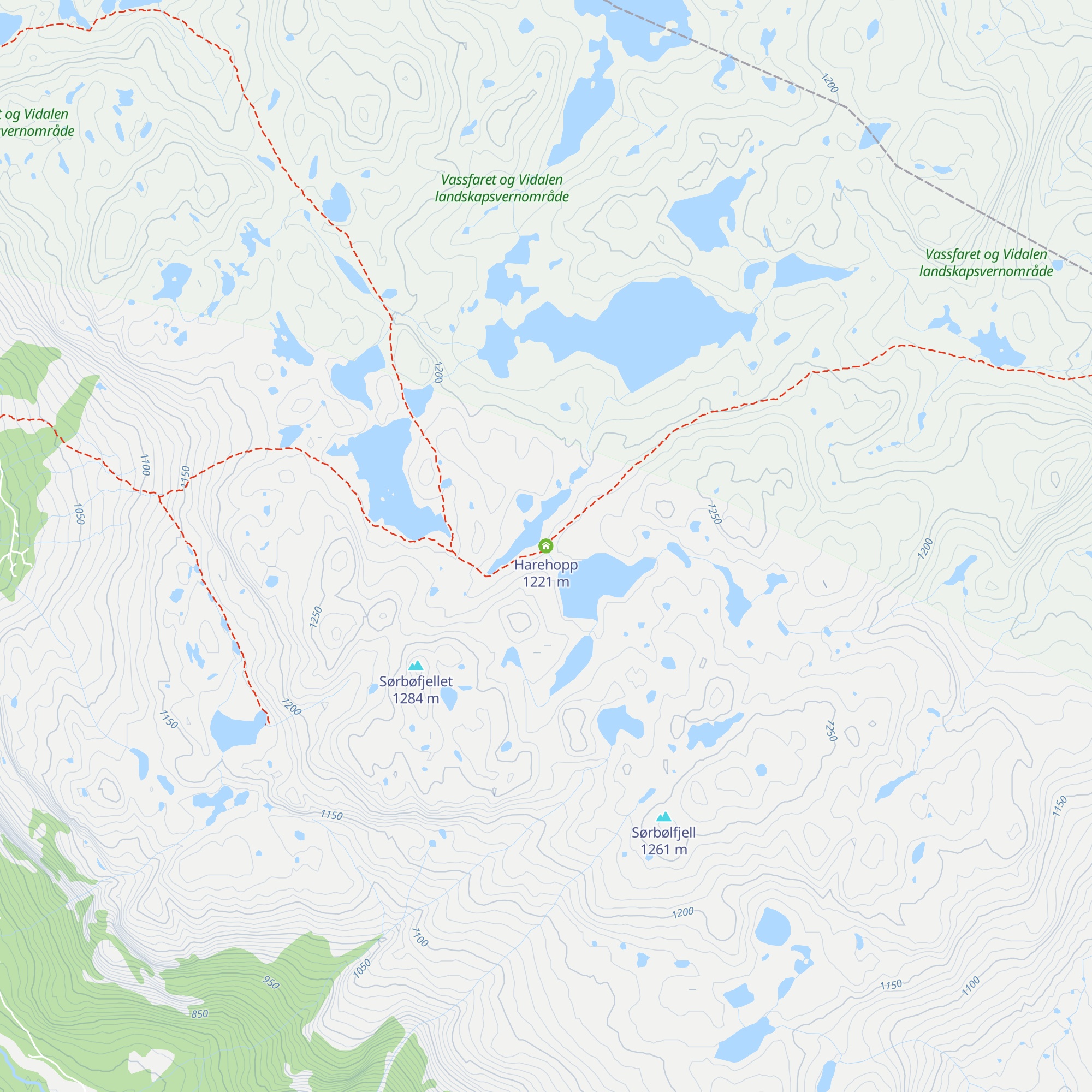 Harehopp map