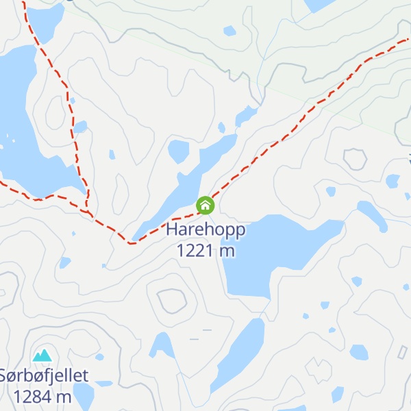 Map of Harehopp