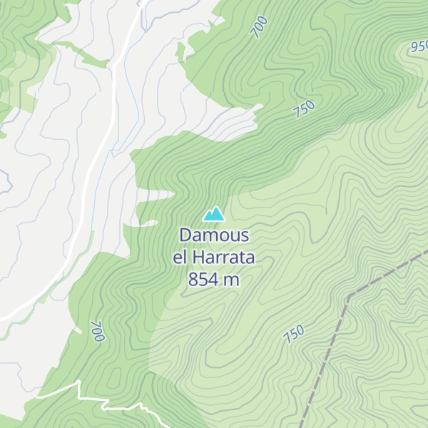 Map of Damous el Harrata