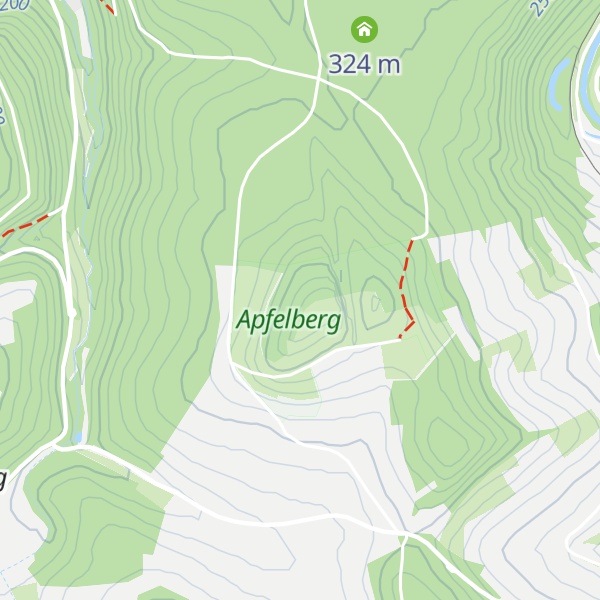 Map of Apfelberg