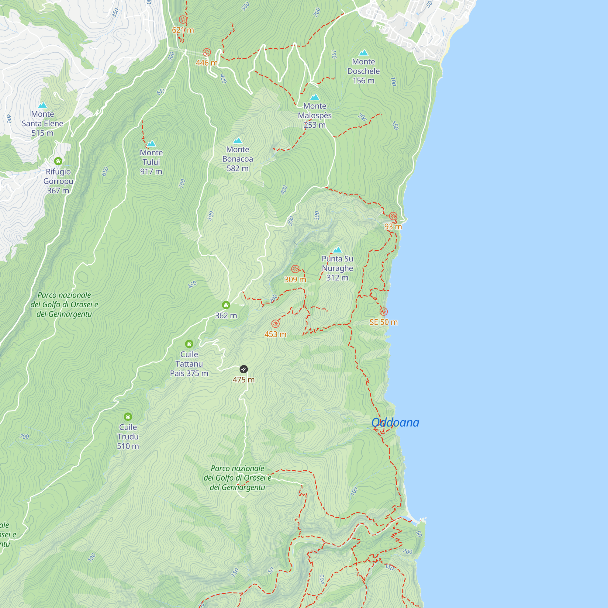 Cuile Toddeito map
