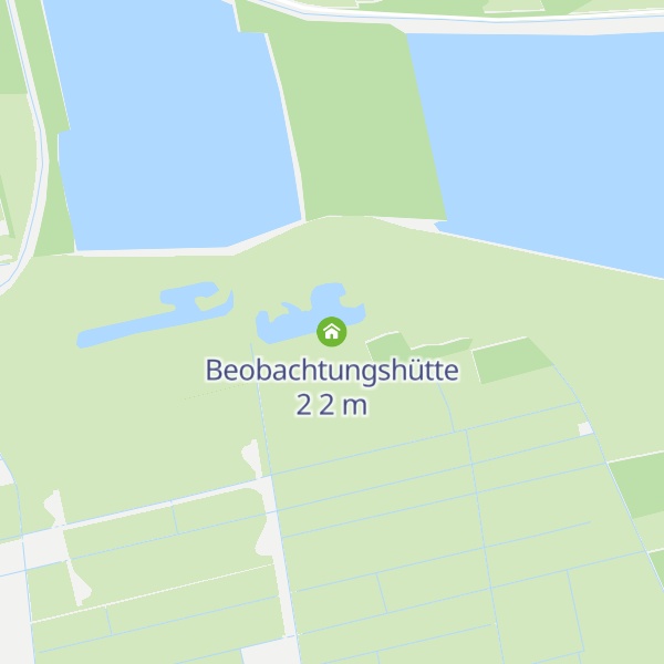Map of Beobachtungshütte 2