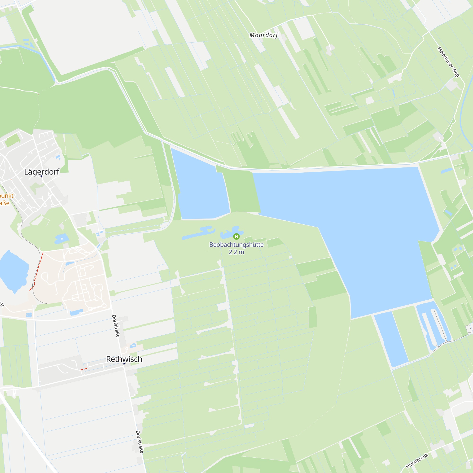 Beobachtungshütte 2 map