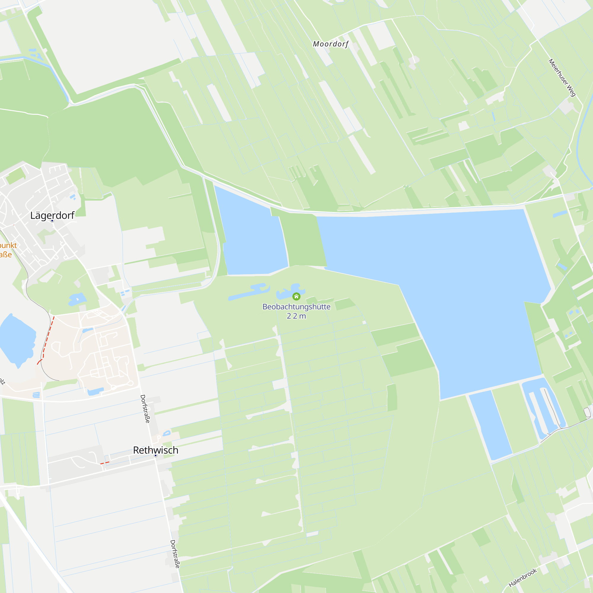 Beobachtungshütte 2 map