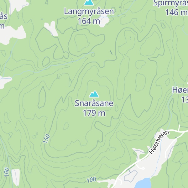 Map of Snaråsane