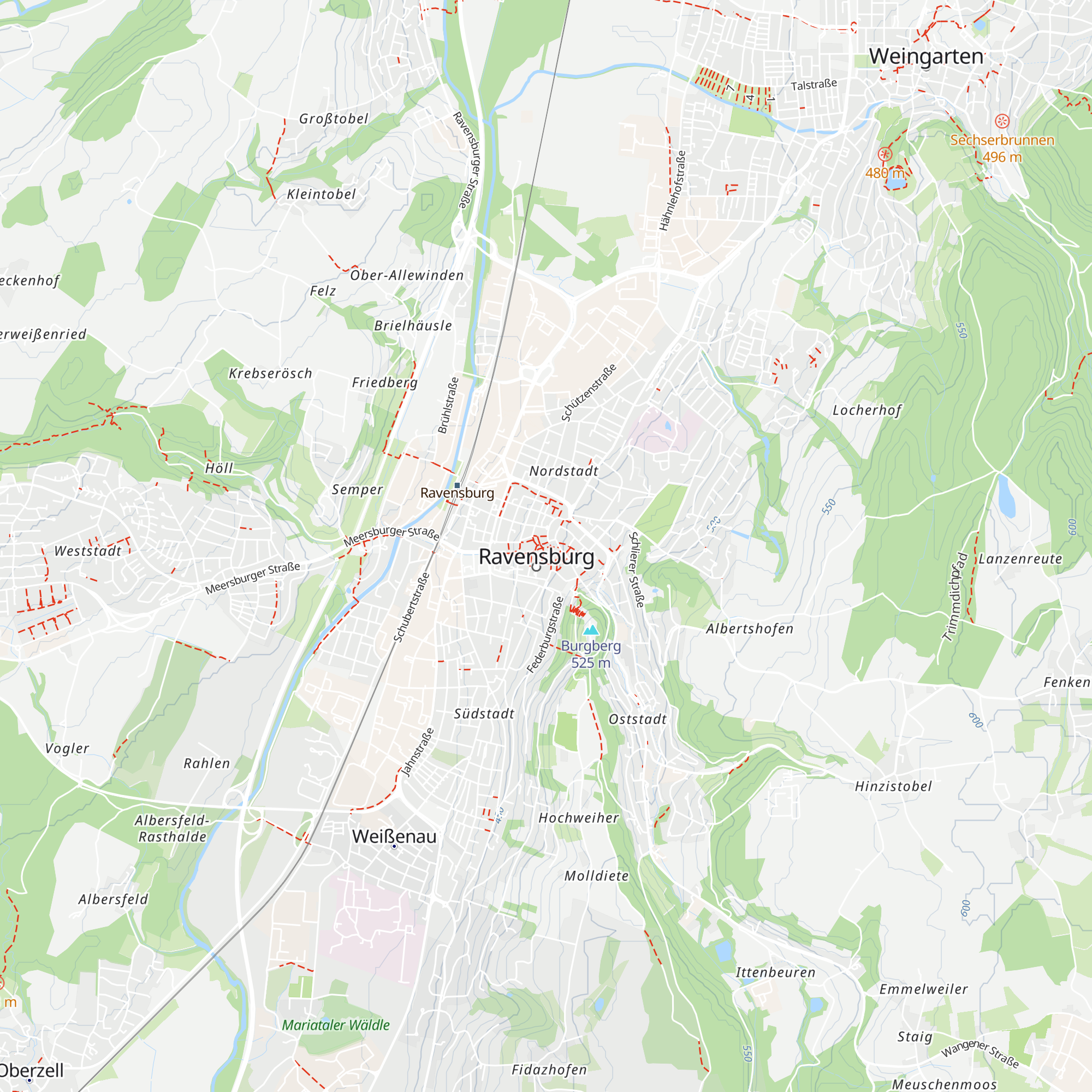 Tourist Information map