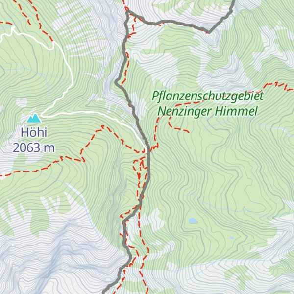 Map of Pfälzerhütte