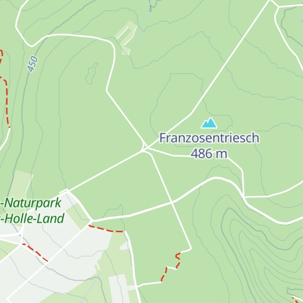 Map of Schutzhütte Gleisdreieck
