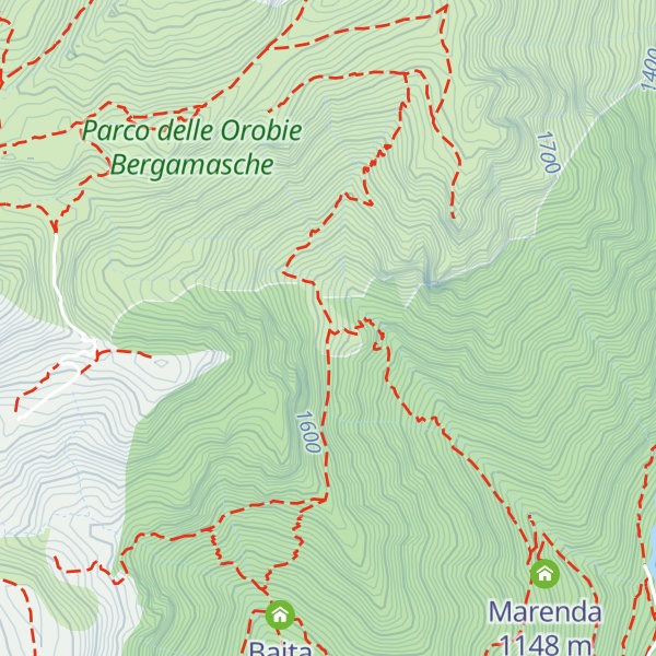 Map of Baita Serada