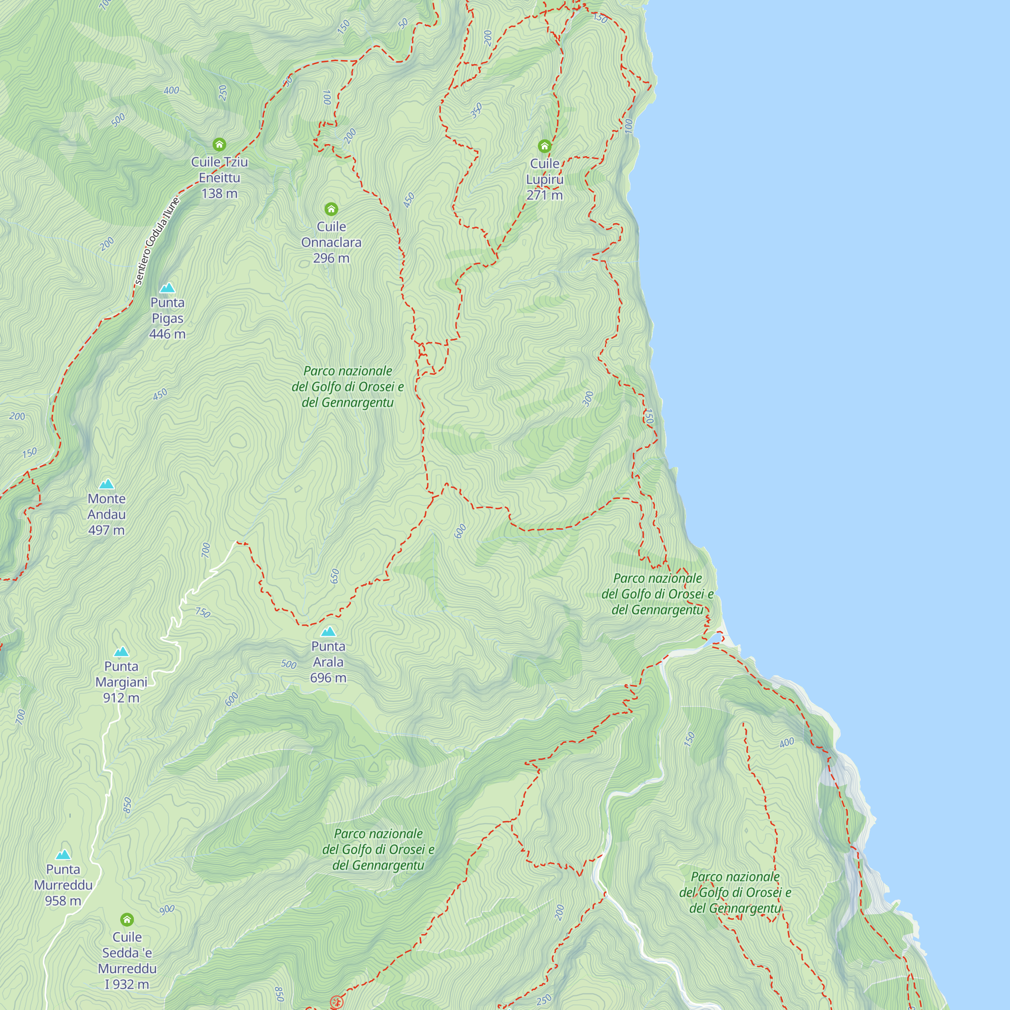 Cuile Irove Longu map