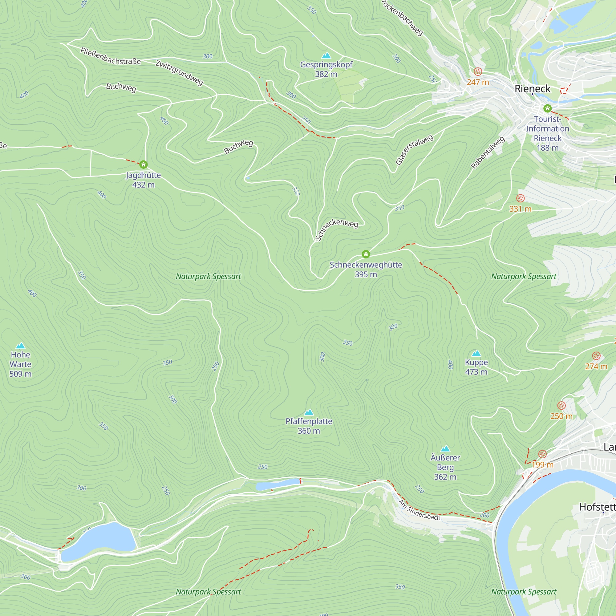 Forsthütte map