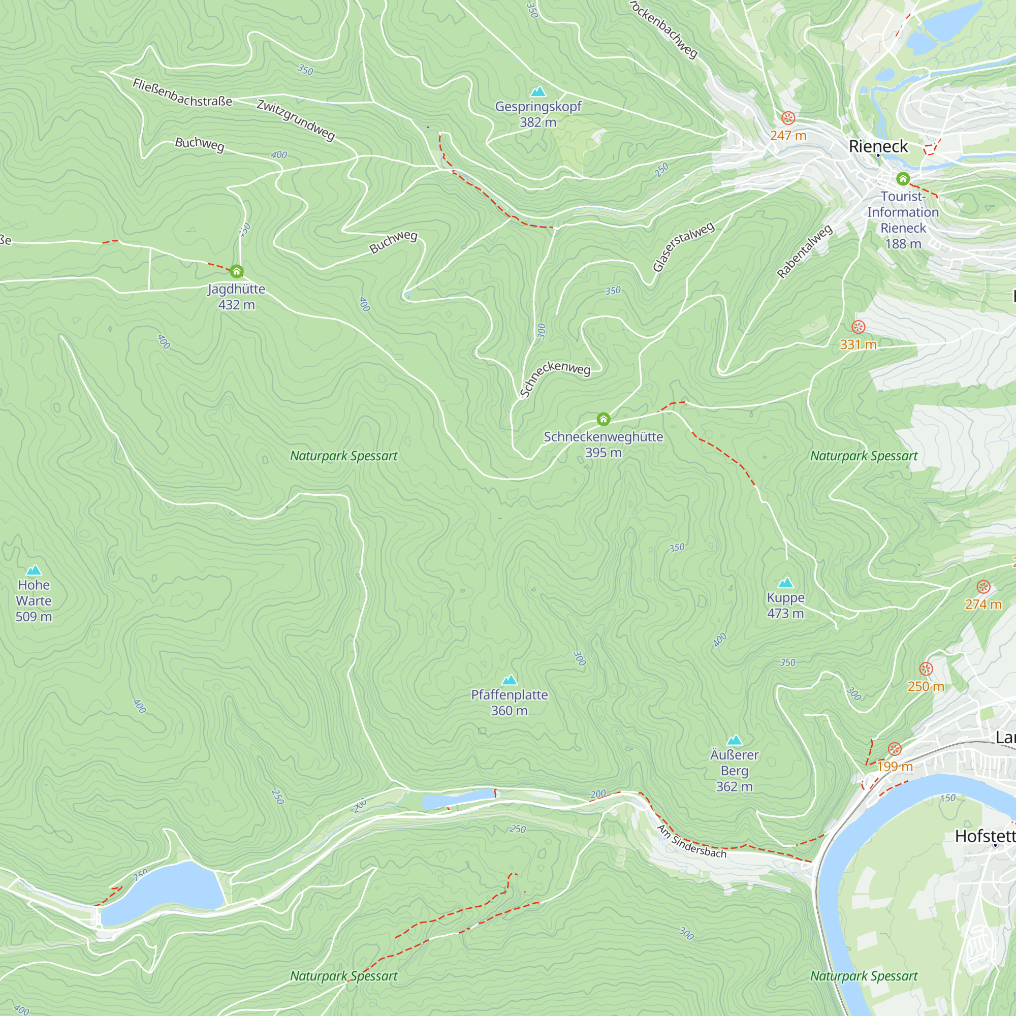 Forsthütte map