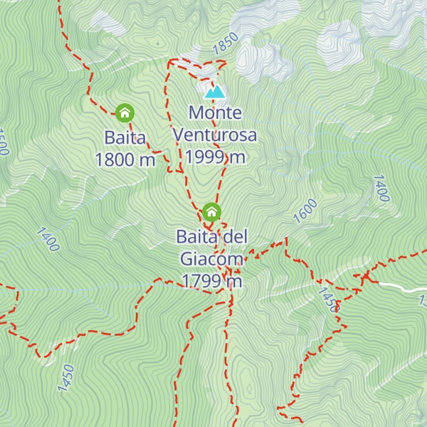 Map of Baita Venturosa