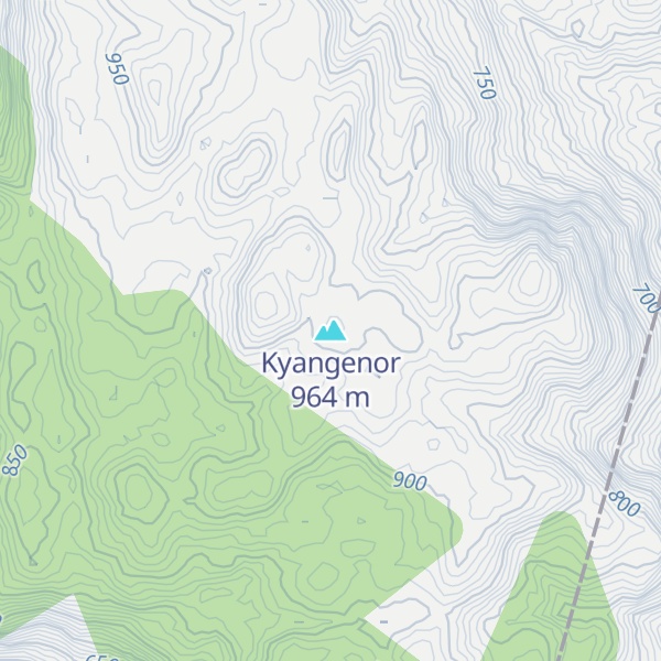 Map of Kyangenor