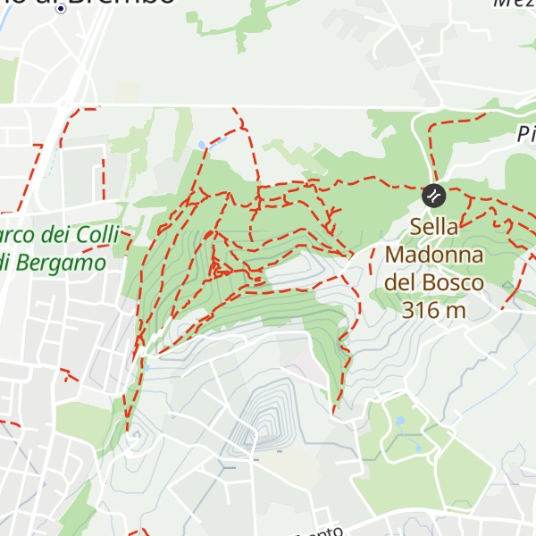 Map of Monte Gussa
