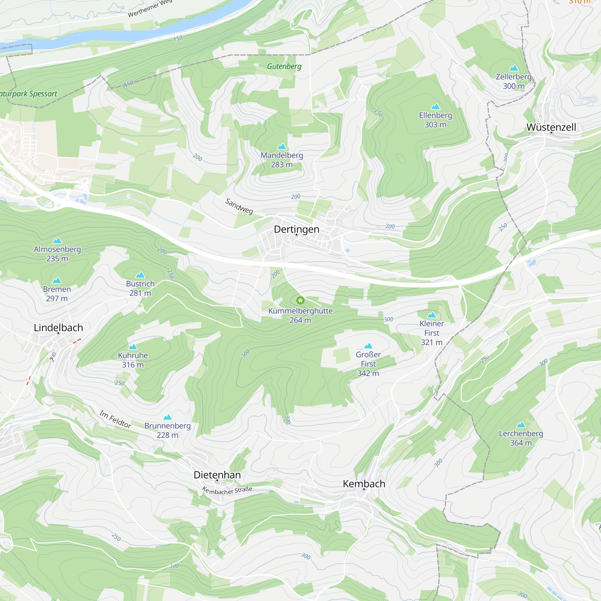 Kümmelberghütte map