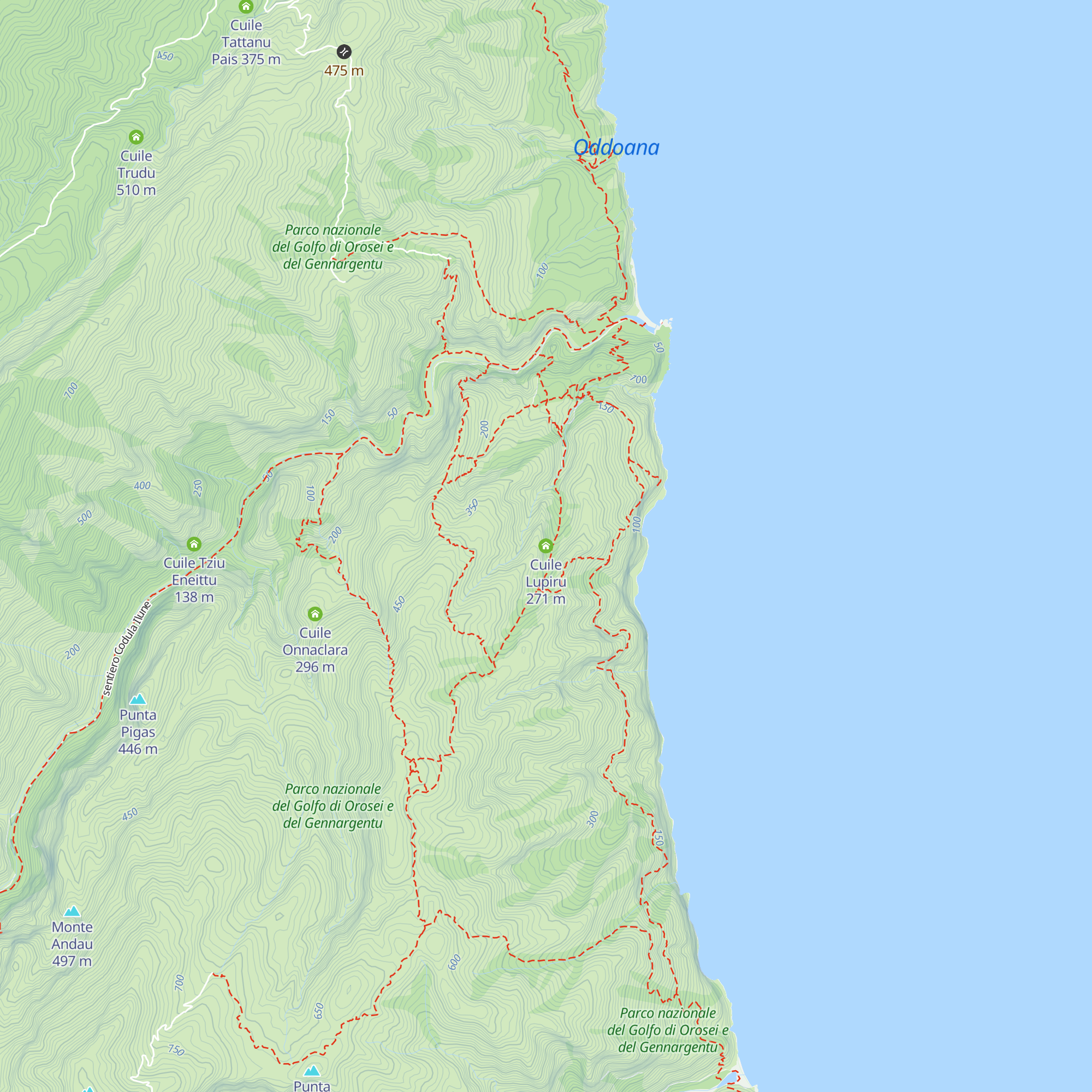 Cuile Lupiru map