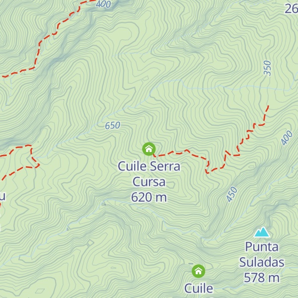 Map of Cuile Serra Cursa