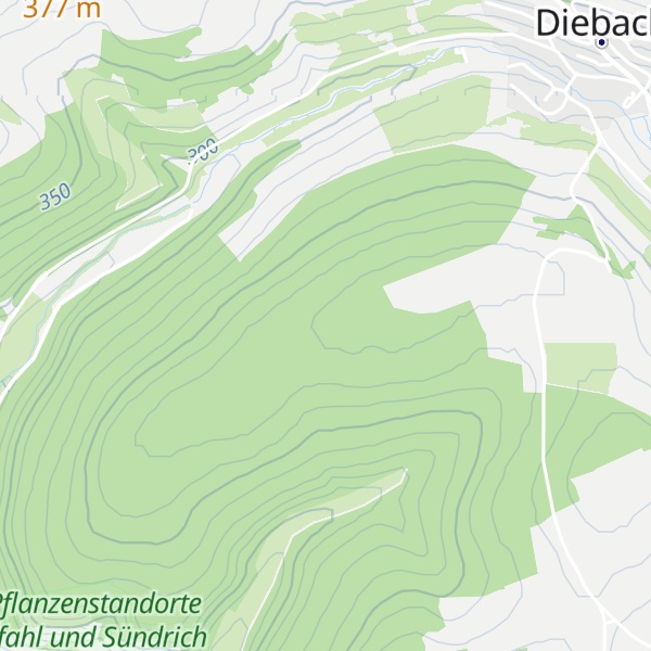 Map of Endberg