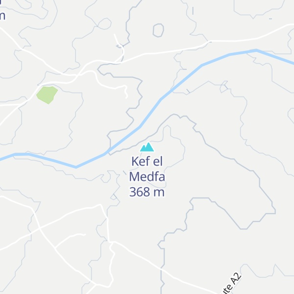 Map of Kef el Medfa
