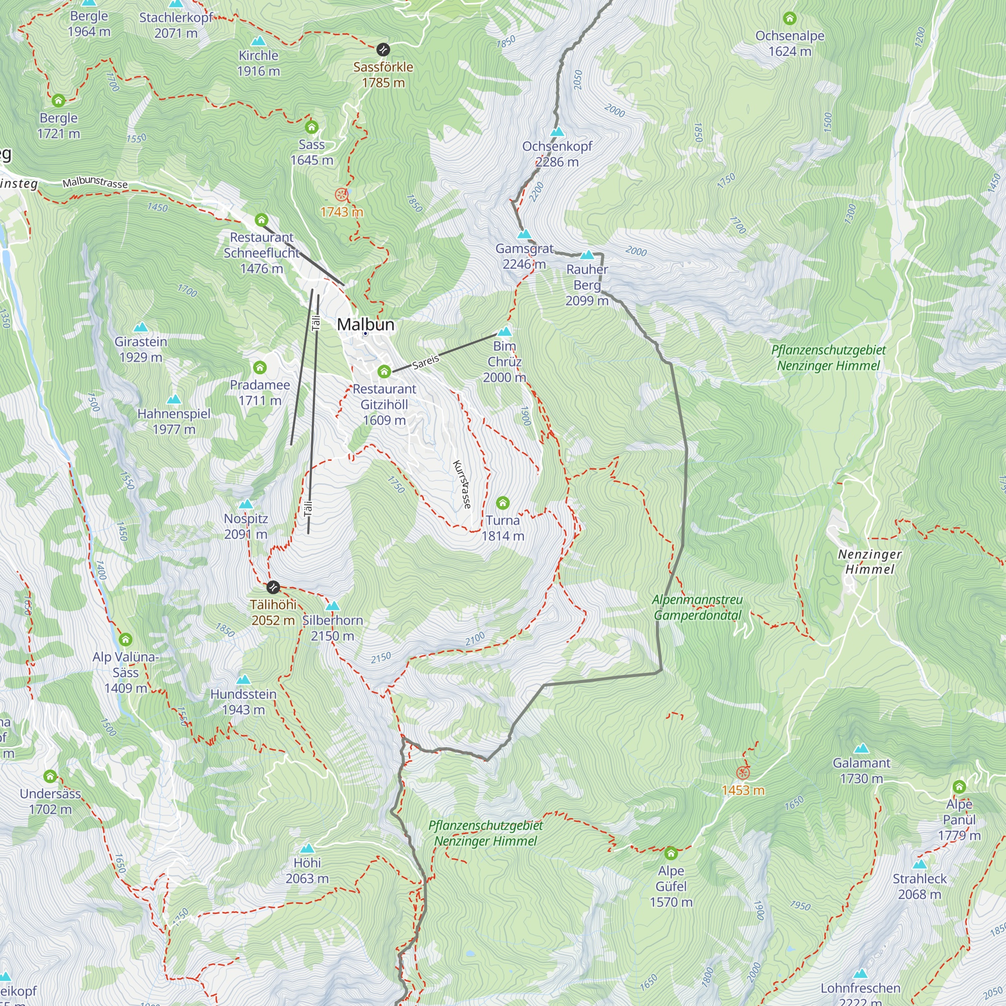 Turna map