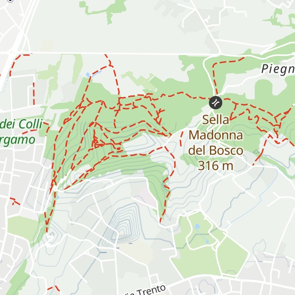 Map of Villa Bagnada