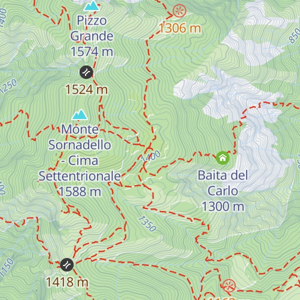 Map of Baita Sornadello