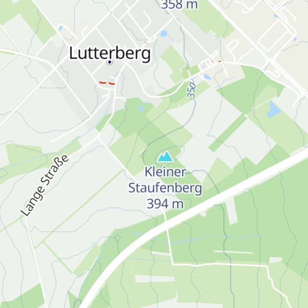 Map of Grillhütte Kleiner Staufenberg