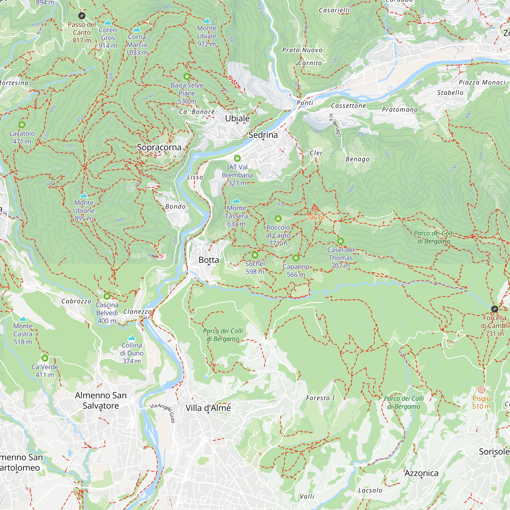 Sochèl map