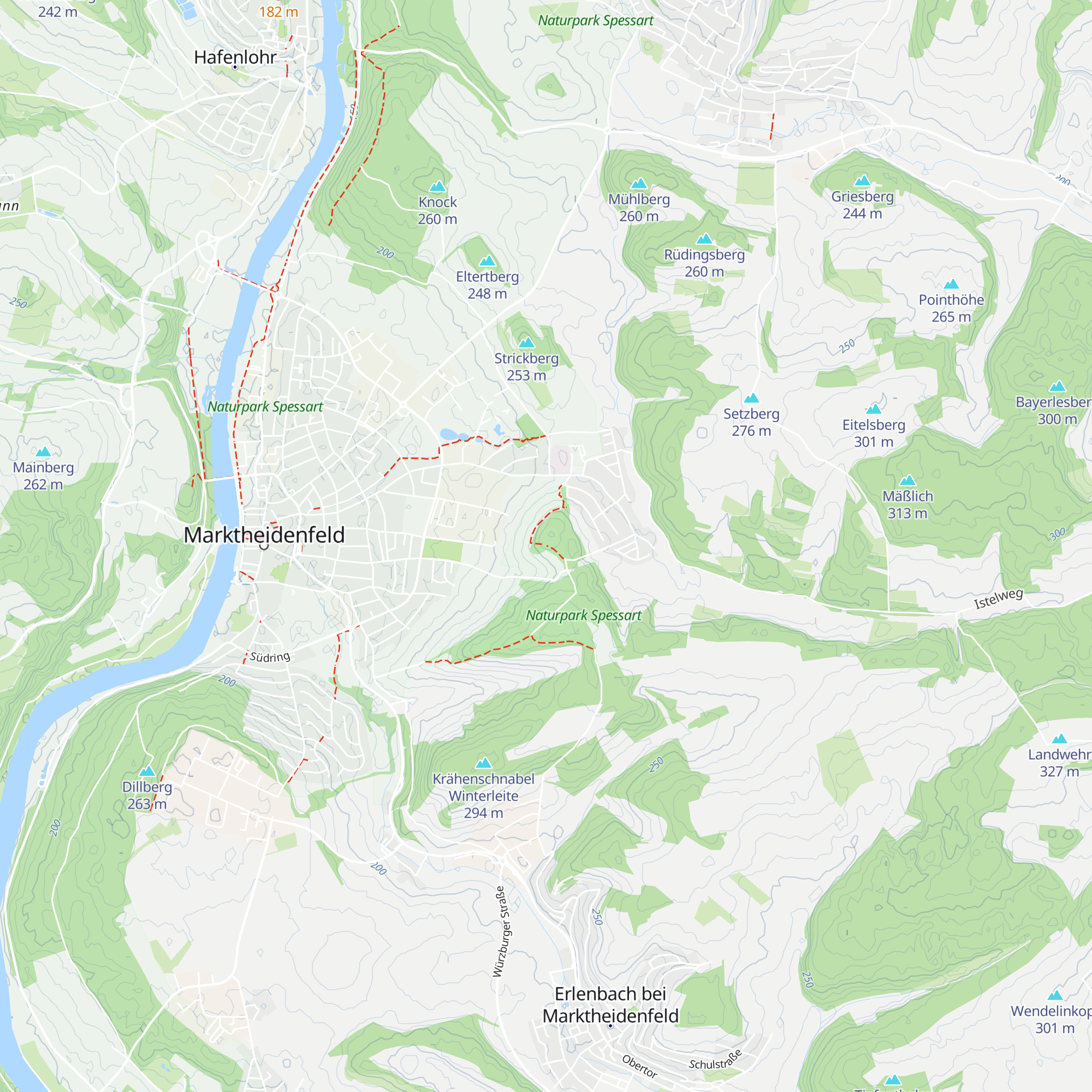 Romberghütte map