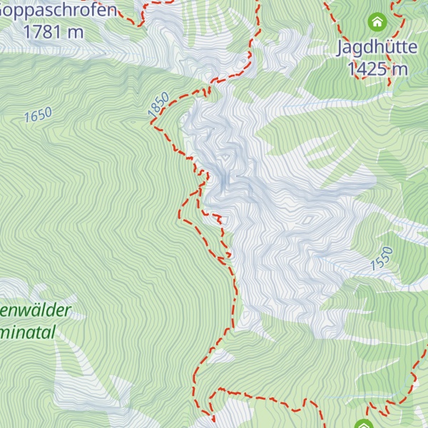 Map of Hohe Köpfe