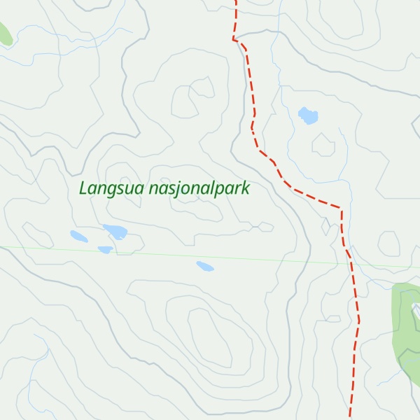 Map of Hundsdalshøgdi