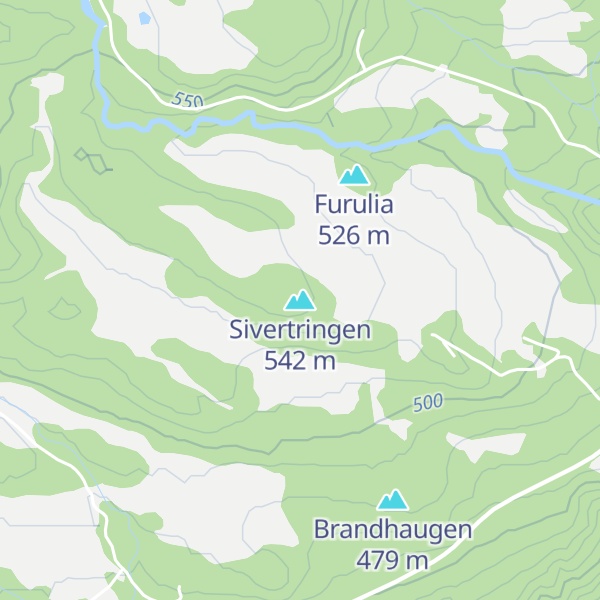 Map of Sivertringen