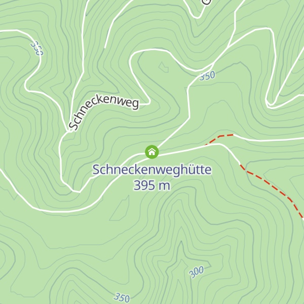 Map of Schneckenweghütte
