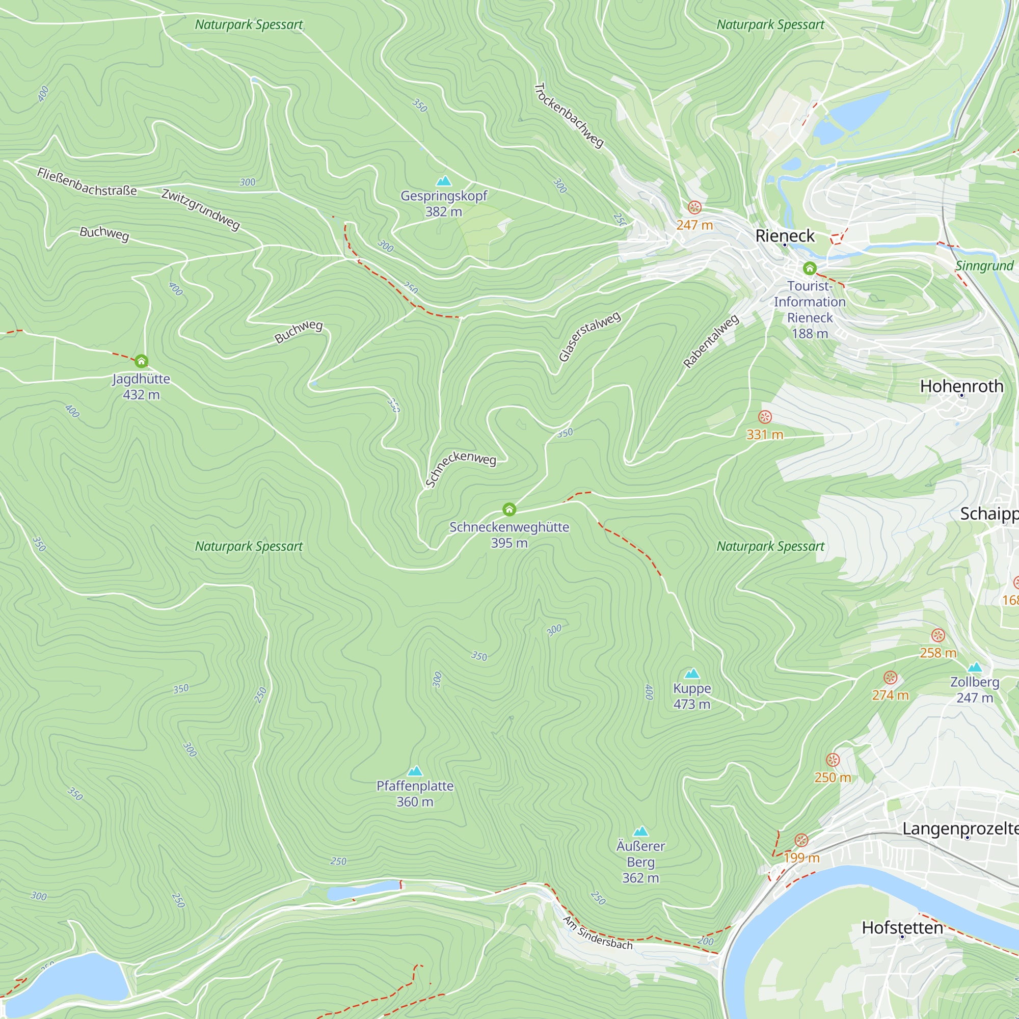 Schneckenweghütte map